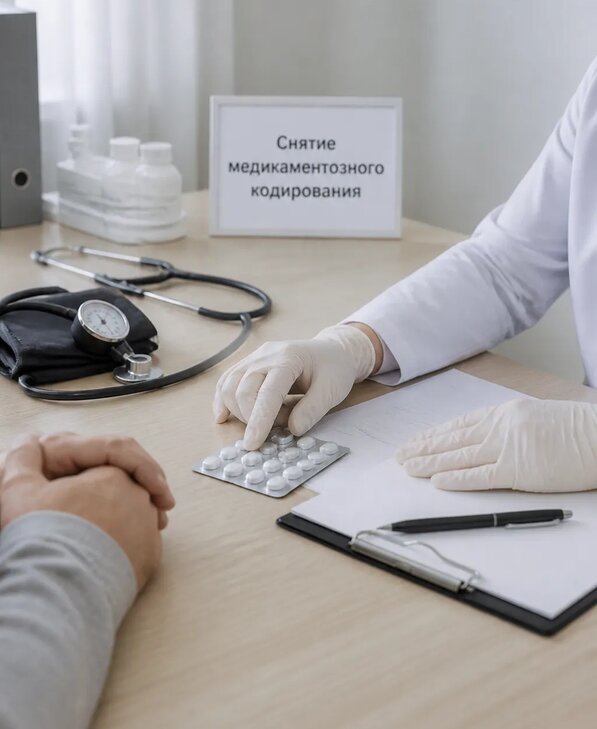 Снятие медикаментозного кодирования в Александрове от 5356 р. | Медзона